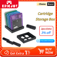 Game Cassette Storage Box Game Card Box Holder GB GBC GBA Bracket Game Box 3D Print Display Stand For GB/GBC/GBA Game Card
