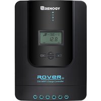 Renogy Rover 20A 12V/24V Auto DC Input MPPT Solar Charge Controller Parameter Adjustable LCD Display Solar Panel Regulator