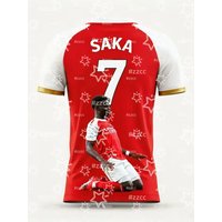 AliExpress NONE 2026 Bukayo Saka Fan Gift England No.7 Football Jersey Summer Sports Men's T-Shirt Kid's Clothing Tee Y2k Woman cycling clothes