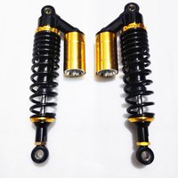 7mm Spring Universal 320mm 340mm 350mm 360mm Motorcycle Shock Absorber Rear Suspension for Honda Yamaha Suzuki Kawasaki Bikes