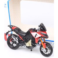 AliExpress BBURAGO 1/18 Scale Bburago Small Ducati Multistrada V4 Pikes Peak Adventure Touring Motorcycle Diecast Model Bike Moto Miniatures Red