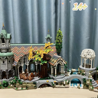 6167PCS Forest Street Scene Blocks Set Woodland Landscape Assembly Model Exquisite Brick Crafts As Home Display Decor Fun Hobby
