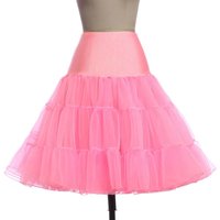 Puffy Short Petticoat Organza Halloween Women Crinoline Vintage Bridal Petticoat For Wedding Evening Cosplay Underskirt Tutu