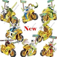 New Series Ninja Legacy Motorcycle Motor Cycles Kai Season 13 14 Building Blocks Classic Model Sets Bricks Kits Toys Kids Gifts