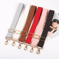 Sangle de sac en nylon couleur unie pour femme, sangles colorées pour sac bandoulière, sac messager, accessoires de sac à bandoulière, sangles réglables
