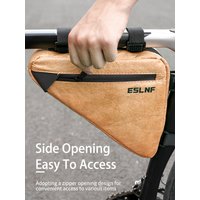 AliExpress ESLNF Eco-Friendly Reusable Bike Frame Bag Toolkit Road Bike MTB Waterproof Triangle Bag for Storage Commuter Riding
