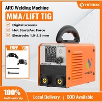 HITBOX 220V 2 in 1 Stick Welder Lift TIG/MMA ARC Welding Machine IGBT Inverter Hot Start Arc Force Portable Home Welder ARC200