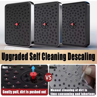 Upgraded Self Cleaning Descaling Supercharge Ceiling Mounted Shower Head 25.5CM 30CM Big Panel High Pressure Large Flow Shower