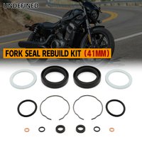 Motorcycle 41mm Fork Seal Rebuild Kit For Harley Softail Fat Boy Heritage Touring Road King Tri Electra Street Glide 45849-84