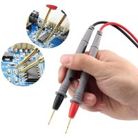 Premium High Quality Insulated Multimeter Test Leads 1000V/20A Safety Gold Plated Probes for Digital Multimeters Probe Test Line
