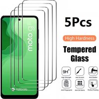 5Pcs HD Tempered Glass For Motorola Moto G84 G54 5G G14 Screen Protector