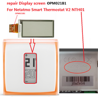 OPM021B1 Version Display For Netatmo Smart Thermostat V2 NTH01 N3A-THM02 Repair screen LCD