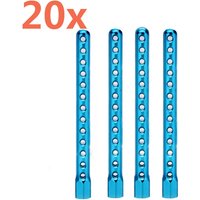 20Pcs/Lot HSP Upgrade Parts 102037 (02010) 122037 Aluminum Body Post Mounts For 1/10 RC Car CNC SONIC 94102