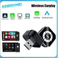 2026 4-in-1 Bluetooth MiNi Wireless Carplay Adapter USB Plug and Play Airplay Mirror Link WiFi Bluetooth for iPhone Android