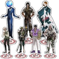 Hot Anime Limbus Company Acrylic Stand Figure Project Moon EGO Ahab Game Desktop Ornament Keychain Fans Collection