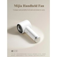 Mijia Handheld Fan 5000mAh Battery Type C Portable Ultra-long Battery Life Low Noise 100 Gears Speed 5m remote air supply