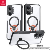 Xundd For POCO X8 Pro X8 Pro Max Magnetic Holder Case - 360° Spin Stand with Airbag Shockproof & Lens Protection Funda