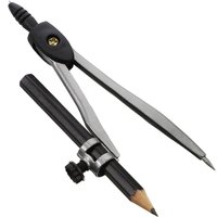 Professional Compass Metal Compass Drawing Set Draw Stationary Construction Circle Drawing Tool for Math Drafting School Supply