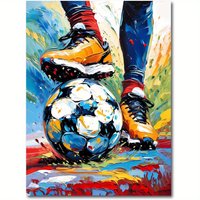 500/1000/1200/2000 PCS Jigsaw Puzzles Football Enthusiast Still Life Family Activity Games for Bedroom Gameroom Home Decor Gift