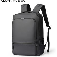MARK RYDEN Multi-Layer Laptop Backpack Diamond Grid Breathable Back Pad Oxford Fabric Business Rucksack