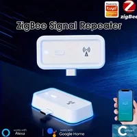 Smart ZigBee 3.0 Signal Repeater Tuya APP Control 20dB ZigBee Network Range Up to 700㎡/Works with Alexa Google Home