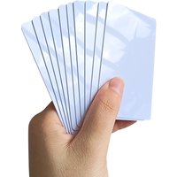 5YOA 5/10pcs Rfid Smart Uid Chip White Card Ic 0 Sector Changeable 13.56mhz Badge Nfc Copy Clone 1k S50 Token Read And Write