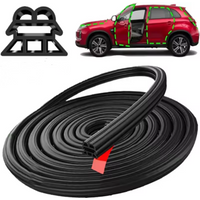 3-Layer Seal Strip Car All models Door Seal Strips Sound Insulation Weatherstrip Accessories Auto 5/10/20/40M Rubber Strips
