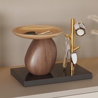 Key Bowl Tray Home Decor Display Plate Gift Modern Minimalist Holder Vanity Tray Versatile Jewelry Trinket Tray Decorative Tray