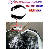 For Morris Garages MG MG4 EV MuLan 2022-2025 High Quality ABS Glossy Black Rear Roof Spoiler Wings