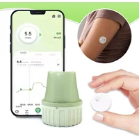 15-Tage-Kontinuierlicher Blutzuckersensor Dynamische Glukoseüberwachung CGMS Bluetooth ScanFree Blutzuckermessgerät für Diabetiker