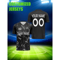 Custom Soccer Jersey With Custom Image, Number And Name, light thin breathable summer season shirt