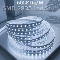 DC12V SMD2835 LED Strip 60LEDs/M Cuttable Flexible Tape Red Blue Green Yellow Pink Warm White Multi-Color for Home Decor Light