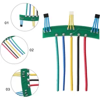 Electric Bicycle Hall Sensor PCB Board Element 120 Degrees 41F PCB Board Motor Hall For 2wheel Differential Motor Accessories