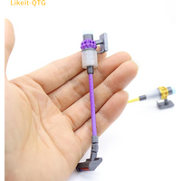 NEW 1Pcs Doll Decor Accessories Miniature Dollhouse Simulation Wireless Handheld Vacuum Cleaner Model Toys
