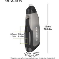 AliExpress AhyKa Aerodynamic Bicycle Water Bottle Set With Water Bottle Holder 600ml Light Road Bicycle Water Bottle Extrusion Design