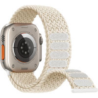 Braided solo loop Strap For Apple Watch band 44mm 40mm 45mm 41mm 49mm 38 42mm Bracelet correa iWatch series 3 SE 6 7 8 ultra 2 9