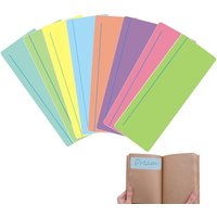 8 PCS Reading Ruler for Dyslexia Highlight Guided Reading Strips Coloured Overlays for Children To Reduce Visual Stress