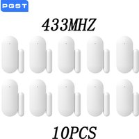 10PCS 433MHz Wireless Door Sensor Smart Alarm Security System Alerts Window Door Connect to Alarm Host PG-103/105/107/108/109