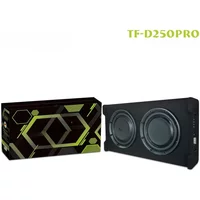 10 Inch 300W Car Under-Seat Active Subwoofer Power Amplifier Bass Box Car Ultra Slim Subwoofer Car Stereo Audio Speaker 20-250Hz