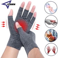 Gants de compression arthritique sans doigts pour le travail DSilva, gants de main de Charleroi, Rhumatoïde, Canal carpien, Ordinateur