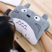 kids cute gift winter cartoon plush suho hand pillow hand warmer, weak hero class 1 arm pillow, Children's Gift