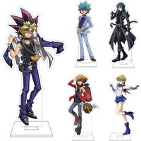 16CM Anime Yu-Gi-Oh!Duel Links Cosplay Acrylic Figure Stand Otogi Ryūji Kawai Shizuka Mazaki Anzu Mutou Yūgi Ornaments Gifts