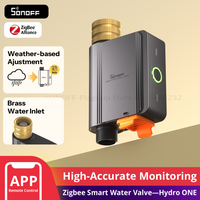 SONOFF SWV-ZFE Hydro Series Hydro ONE Zigbee Smart Water Valve With Flow Meter SWV Dual Communication Modes Water Data Insights