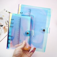 A5 A6 Glitter Laser Notebook Loose Leaf Notebook Paper Planner Inner Page Ring Binder Stationery Gift Traveler Journal