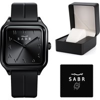 British Brand Top Luxury Men's Square Quartz Watch Stainless Steel Alloy Watch Roman Numeral Calendar Watch