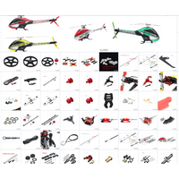 ALZRC - Devil 380 / 420 FAST Replacements: gear belt shaft motro gear main blade tail blade libkage rod Fit SAB Goblin 380 Heli