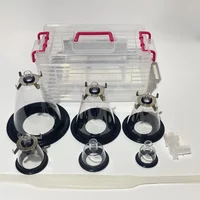 Enlarge animal surgical mask Pet Anesthesia Mask Dogs Cats Transparency Manual Resuscitator Veterinary Anesthesia Oxygen Mask