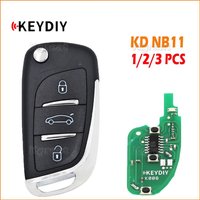 1/2/3pcs KEYDIY KD NB11 Multi-functional Car Remote Key KD NB11-2 Universal Remote Control Key for KD900+ URG200 KD-X2 NB-Series