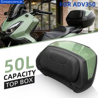 Quick Release Top Box Compatible for Honda ADV350 50L Storage Case Simple Installation Ideal