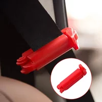 1pc Car Baby Safety Belt Seat Clip Child Pregnant Woman Safe Fitted Slip-Resistant Buckle Lock Fixed Non-Slip Strap Clamp Clip
